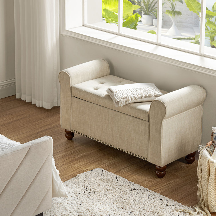 Alisdair Upholstered Storage Bench